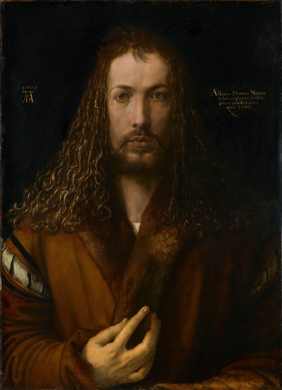 Self-portrait by Albrecht Dürer